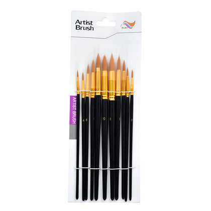 11 Piece Artist Brush Set