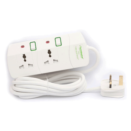 13A Switched Universal Power Extension Socket 3M