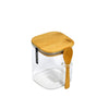 High Borocilicate Glass With Bamboo Lid