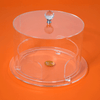 Acrylic Clear Cake Stand With Lid