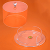 Acrylic Clear Cake Stand With Lid