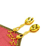 2-Piece Salad Server Set Flower Handle