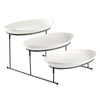 3-Tier Oval Buffet Server