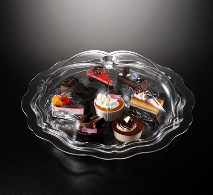 Acrylic Cake And Dessert Server
