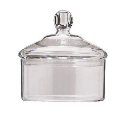 Acrylic Candy Jar With Lid Clear 0.6L