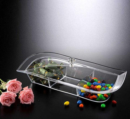 Acrylic Candy Server S Shape