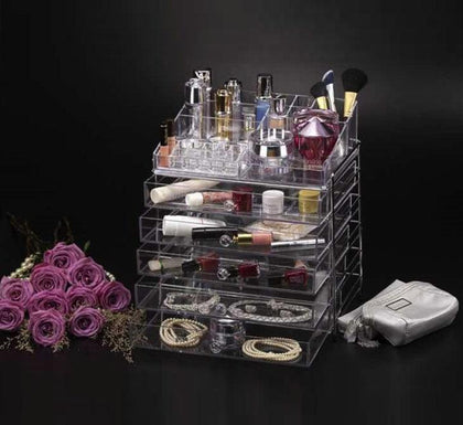 Acrylic Cosmetic / Jewelery Box 4 Drawer