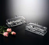 Acrylic Cutlery Holder Clear