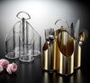 Acrylic Cutlery Holder Golden