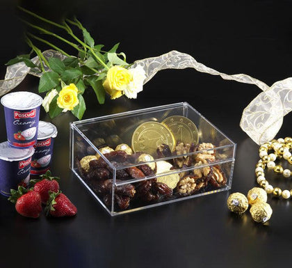 Acrylic Dates / Sweets Serving Flip Box