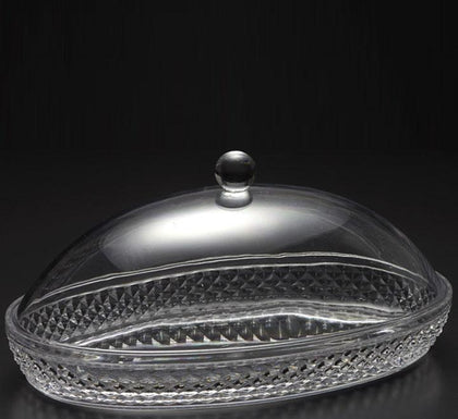 Acrylic Diamond Oval Dessert Oval Set