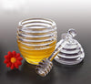 Acrylic Honey Jar With Spoon Clear