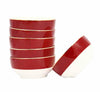 Angela Ceramic Small Dessert Bowls 11.5Cm