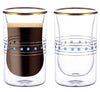Blackstone Double Wall Estikana Glass Tumbler DG895 100Ml 2Pcs Set