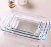 Brosilicate Glass Bakeware 3 Pieces Set