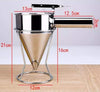 Cake Batter Dispenser Stainless Steel