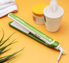 Ceramic Hair Straightener Green