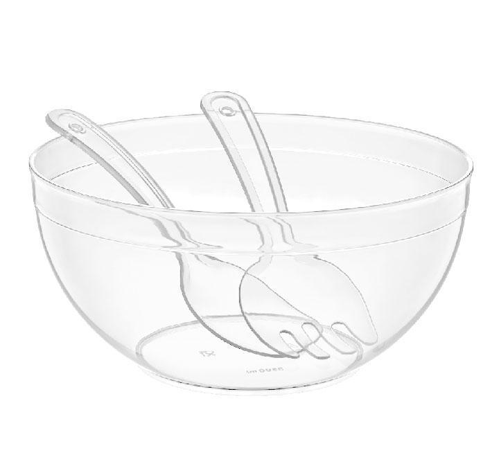 Crystal Chef Salad Service Set 5.5 Litre Multi-Color