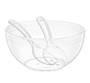 Crystal Chef Salad Service Set 5.5 Litre Multi-Color