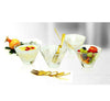 Cuisine Art 8-Piece Tasting Set Clear/Gold