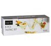 Cuisine Art 8-Piece Tasting Set Clear/Gold