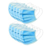 Disposable 3 Ply Face Mask - Blue 50pcs