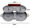 Double Press Hamburger And Patties Maker Silver 28cm