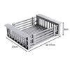 Drain Basket Stainless Steel Multiple Colors