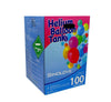 Helium Tank 100 Pcs Balloon