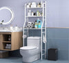 Metal Towel Storage Rack Toilet Shower Shelf