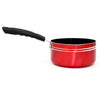 Milk Pan Red/ Black
