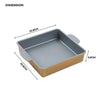 Non-Stick Aluminum Square Cake Pan
