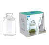 Ocean Pop Jar Glass Set With Lid 2pcs