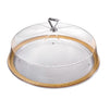 Orchid 20" Acrylic Round Cake Tray
