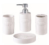 Orchid 4-Piece Ceramic Bath Set