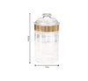 Orchid Round Acrylic Canister 1.5L