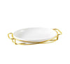 Oval Plate With Stand
