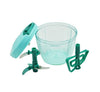 Plastic Manual Food Chopper Multi-Color