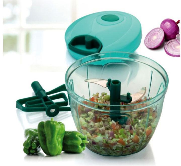 Plastic Manual Food Chopper Multi-Color