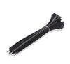 Plastic Twist Beaded Cable Tie Tag Lock Black