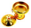 Premium Golden Bowl With Lid