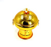Premium Golden Bowl With Lid