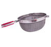 Raj Rainbow Juice Strainer Silver/Red RBJS04