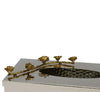 Rectangular Silver Tissue Box