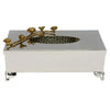 Rectangular Silver Tissue Box