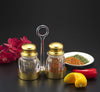 Salt And Pepper Shaker Set With Holder