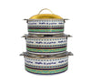Set Of 3 Stainless Steel Hotpot Multi-Color