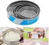 Stainless Steel Flour Round Strainer Set