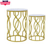 Stainless Steel Leg Base Coffee Table Golden Table