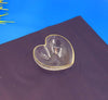 Transparent Glass Salad Bowl